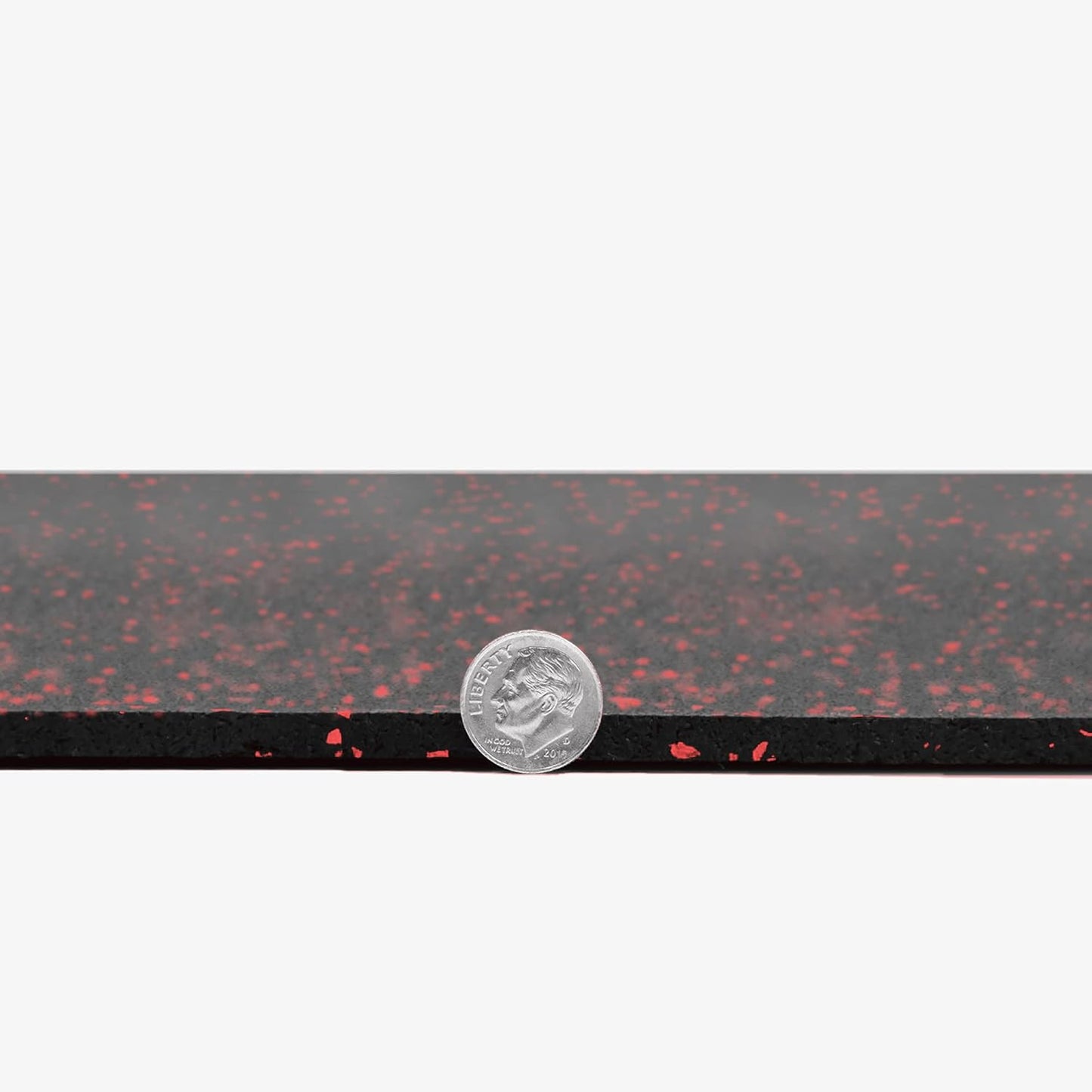 Flooring Inc's 1/4" Thick Tough Rubber Flooring Roll | Flexible Recycled Rubber Floor Mats for Home Gym | Heavy Duty Rubber Mat for Home Gyms, Sheds, Horse Stall Mat or Trailer