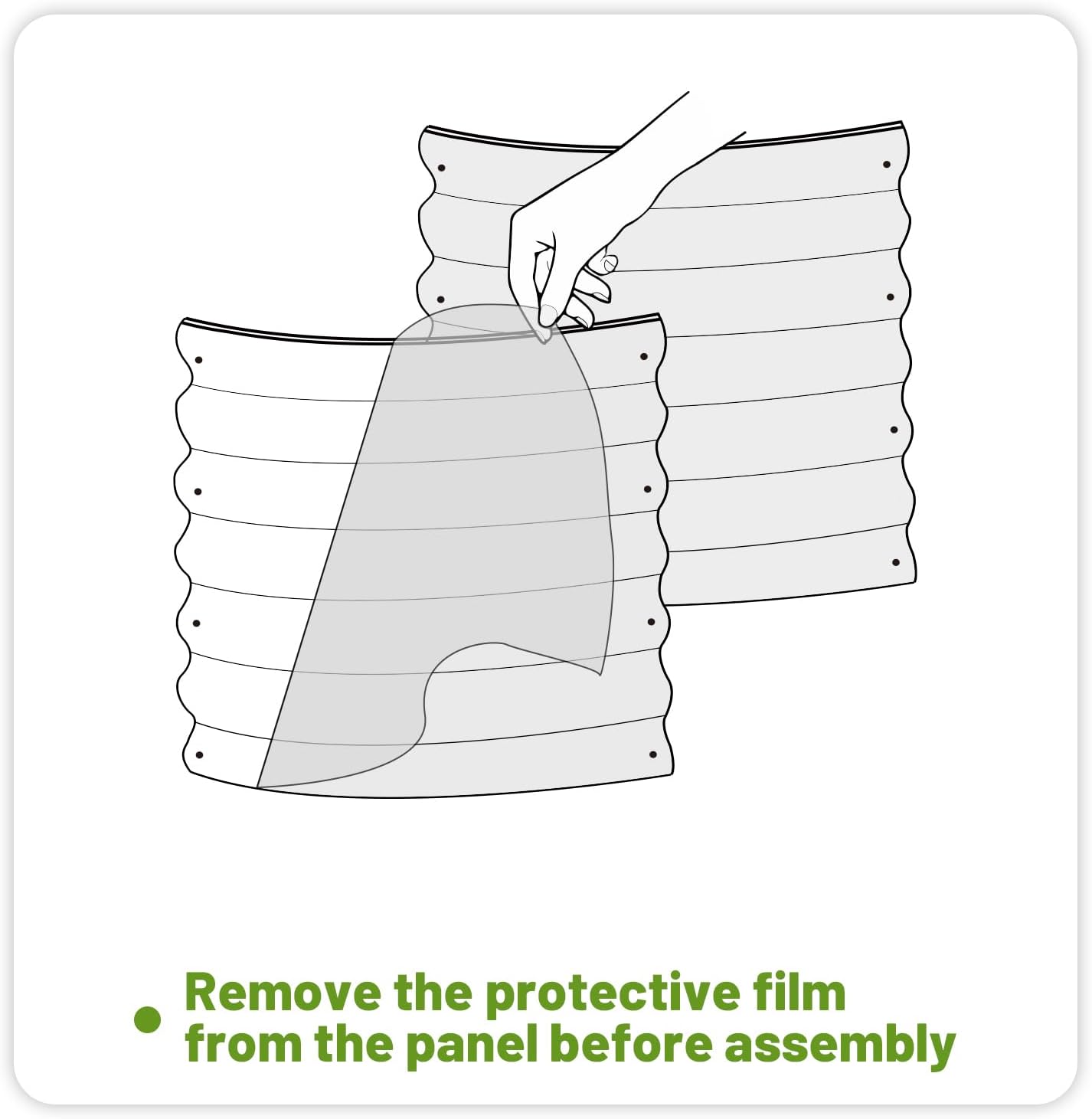 SnugNiture Galvanized Raised Garden Bed Outdoor, 2 Pcs 4x2x1ft Oval Metal Planter Box for Planting Plants Vegetables, Brown