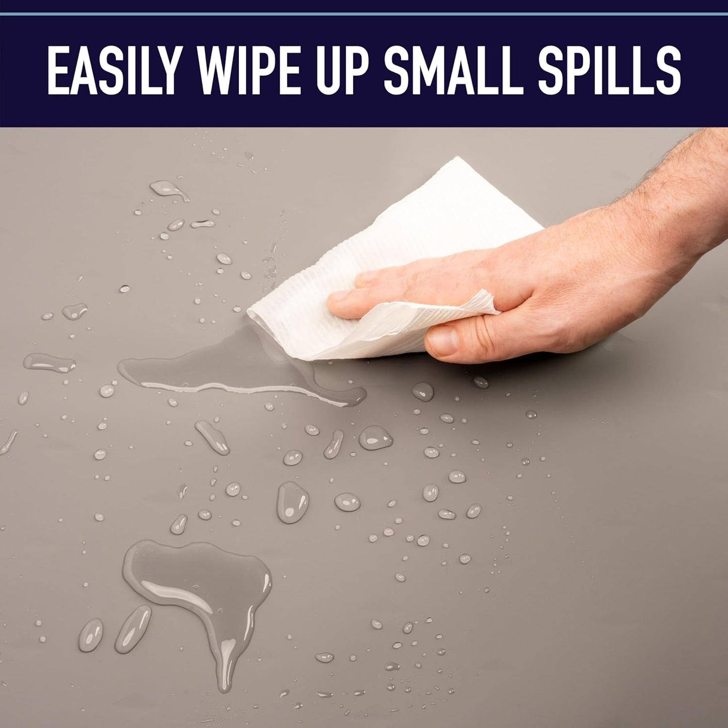 Leash Boss Dog Food Mat for Food and Water Bowls, Waterproof Silicone Pet Feeding Mat for Floors, Extra Tall Raised Edges, Cat and Dog Placemat for Floors, Dishwasher Safe (XXL: 30" x 22" - Black)