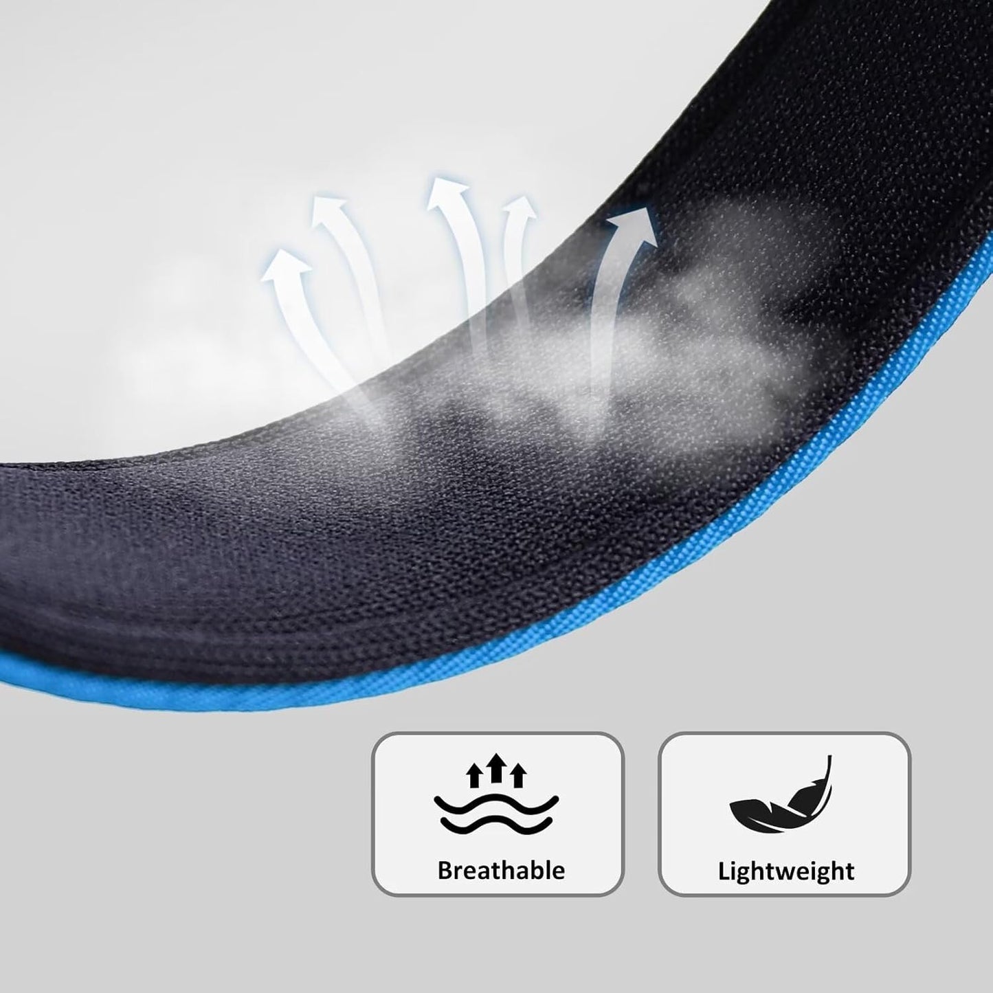 Didog Soft Padded Dog Collars for Small Dogs, Colorful and Durable Dog Collar with Quick Release Buckle, Light and Breathable for Daily Walking, Blue, S