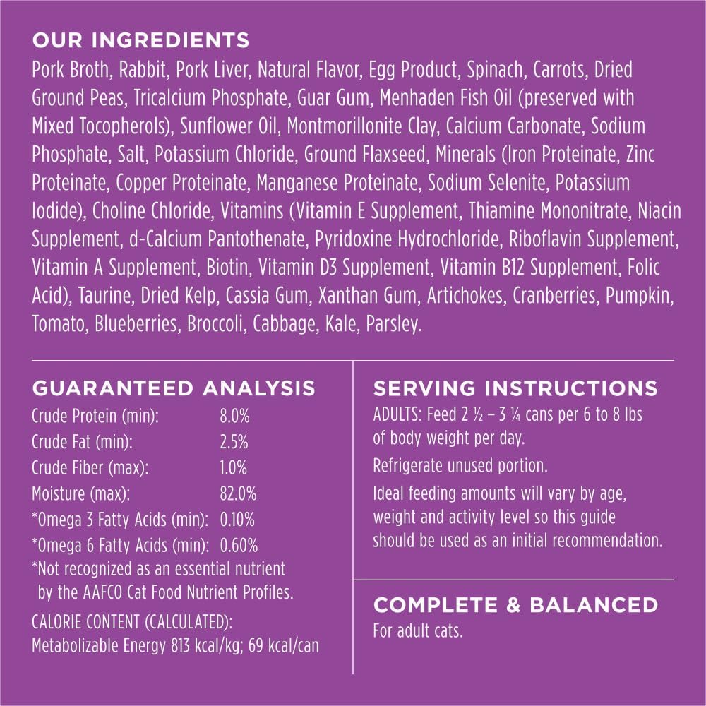 Instinct Flaked Entrée Wet Canned Cat Food - Rabbit, 3 oz. Cans (Pack of 24)