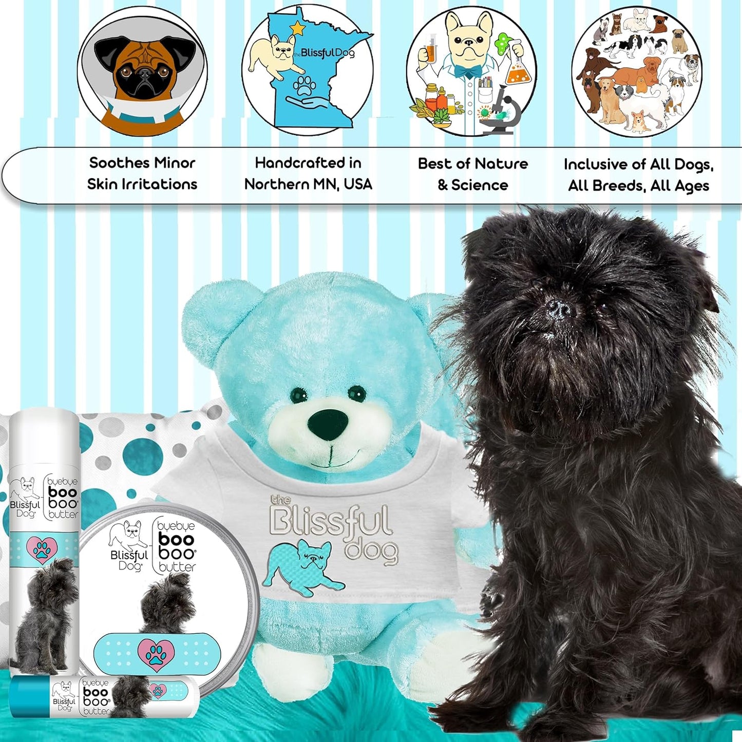 The Blissful Dog Affenpinscher Boo Butter, 8 oz