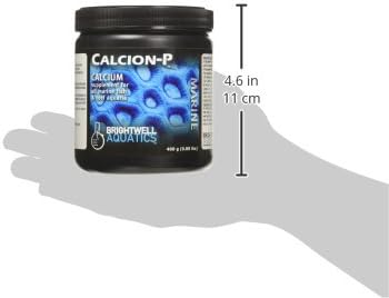 Brightwell Aquatics ABACALP400 Calcion Dry Salt Water Conditioners for Aquarium, 14-Ounce, 400-g (162022)