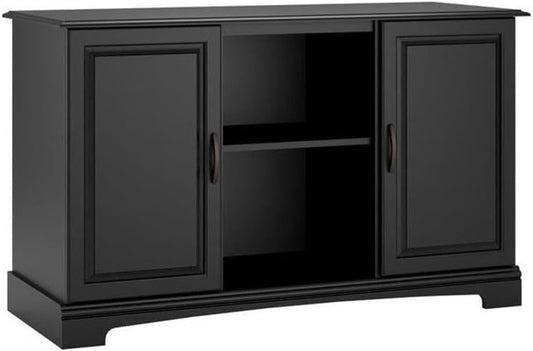 Pemberly Row Modern/Contemporary Furniture 50" Aquarium Stand in Black