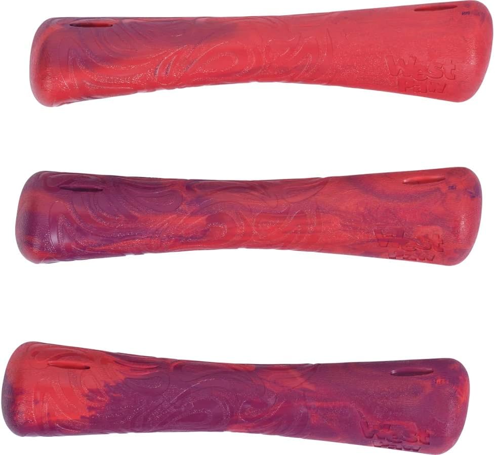 WEST PAW Seaflex Drifty Dog Toy – Machine Washable Dog Toys for Moderate Chewers – Eco-Friendly Zogoflex Toys for Dogs – Perfect for Gnawing, Fetch, Catch, Pet Training – 5.75" Small, Hibiscus