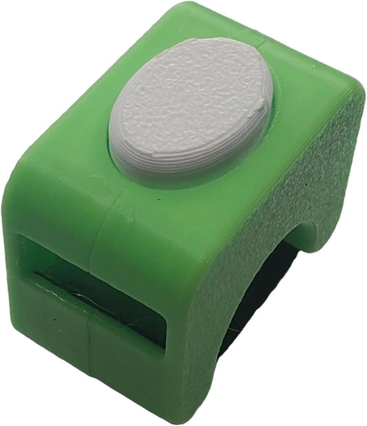 Flex Clicker Hands-Free Training Ring | Finger Clicker for Dog Obedience | Puppy Behavior Trainer | Animal Training Aid for Birds & Horses | Pet Training Tool for Tricks | Easy-to-Use Device | Green