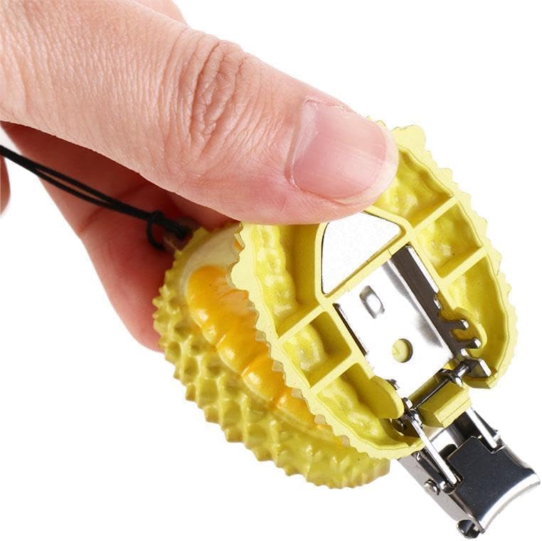 Red Finger Nail Clippers, Mini Foldable Animal Fruits Nail Clipper, Stainless Steel Travel Cartoon Nail Cutter, Figernail Clipper Cutter Nail Tools