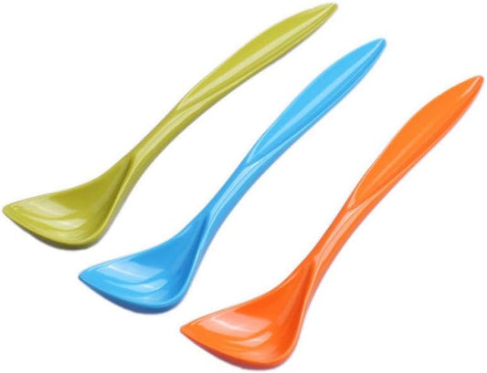 PetBonus 3-Pack Pet Food Can Spoon, Dog Cat Food Spoons, Long Handle Special Curved Design