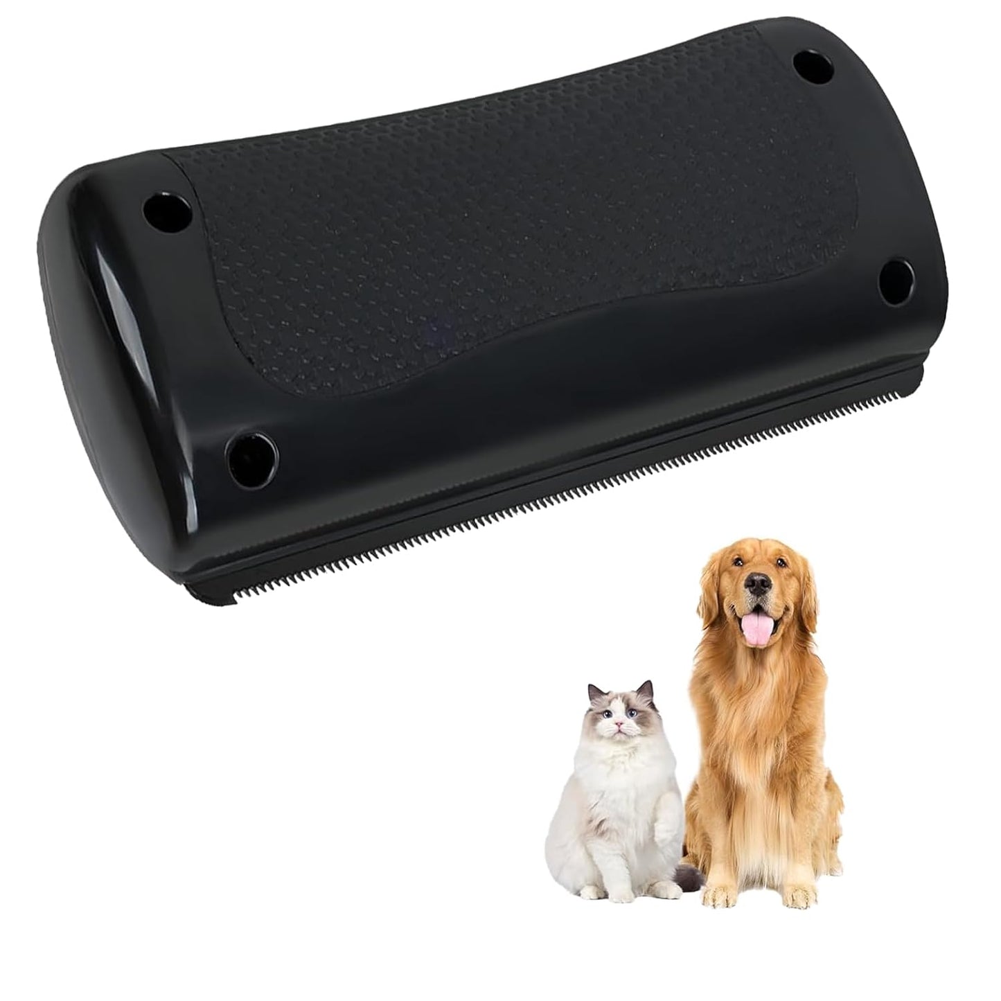 Deshedding Brush - Dog Brush for Shedding & Pet Hair Removal Tool, Double Sided Grooming Brush - Dog & Cat Grooming Supplies for Long Short Hair