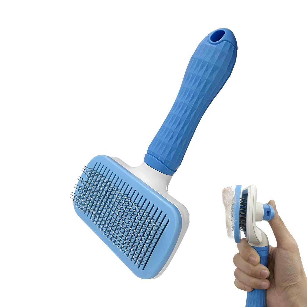 Pet Cleaning Deshedding Brush,Pet Hair Removal Brush for Shedding Massaging Grooming for Small Dogs,Cats,Rabbits
