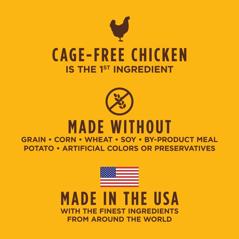 Instinct Original Dry Cat Food, Raw Coated Kibble, High Protein, Grain Free Recipe - Real Chicken, 5 lb. Bag