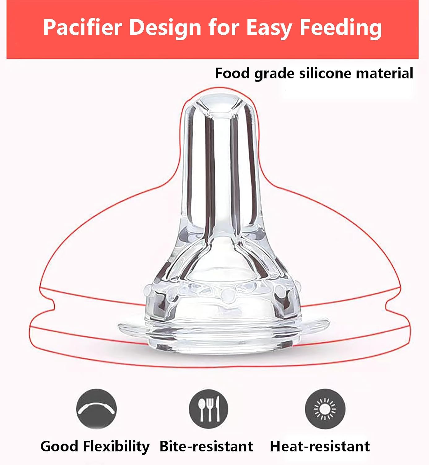 Pet Liquid Feeding Kit Pet Feeding Syringe Soft Tip, Cat Dog Syringe Bottles for Pet Feeding,Pet Medical Feeding Dispenser Tool (White)