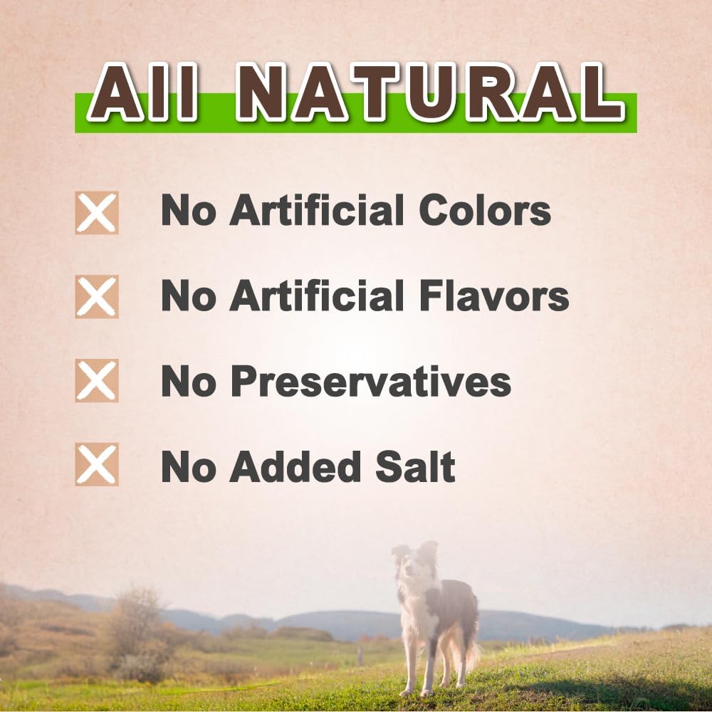 AFreschi Turkey Tendons for Dogs, USA-Sourced, Healthy Dog Treats, Rawhide-Free Puppy Chews, Long Lasting, All Natural, Hypoallergenic Dog Treats for Large Breeds, 10 oz Pack Ring (L)