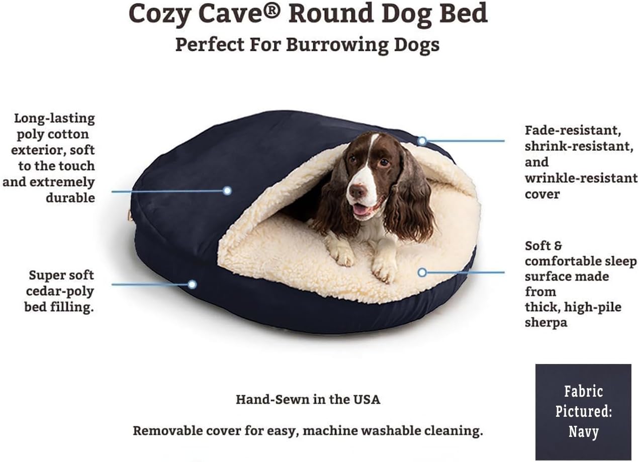 Snoozer Cozy Cave, Olive, Large
