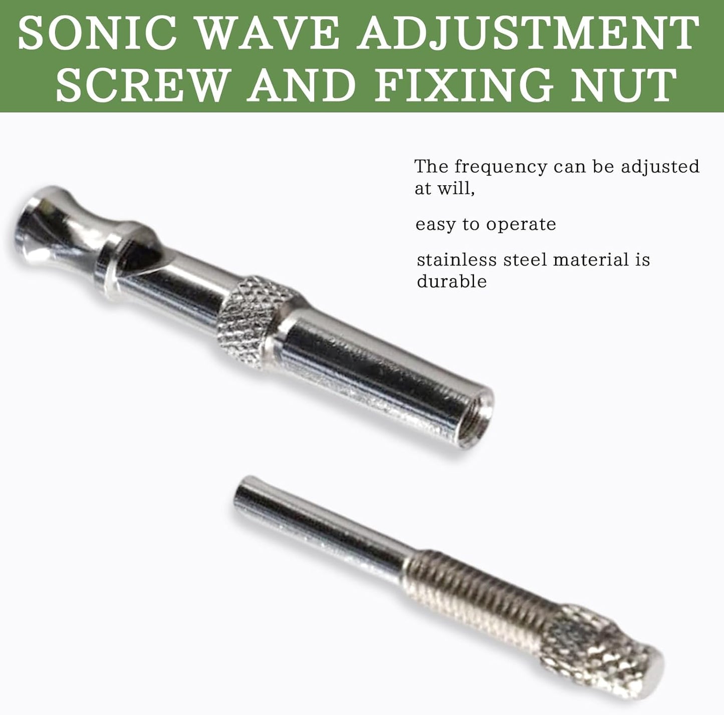 3 PCS Dog Whistle to Stop Barking Neighbors Dog, Adjustable Ultrasonic Wave Silent Dog Whistle, with Lanyard, Small and Portable, Suitable for All Dog Breeds (Black+White+Orange)