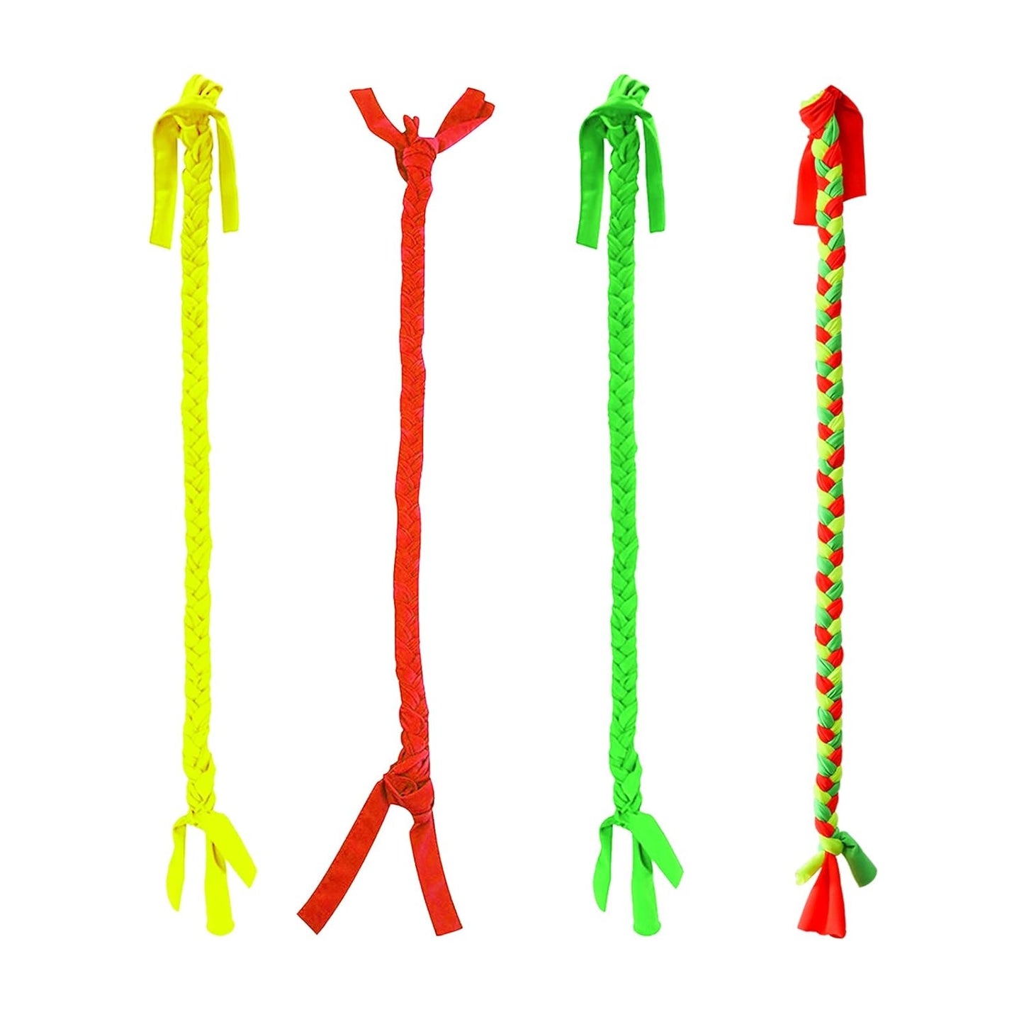 Horse Ponytail, 3 Tube Horse Tail Bag Solids for Horses (Colorful)