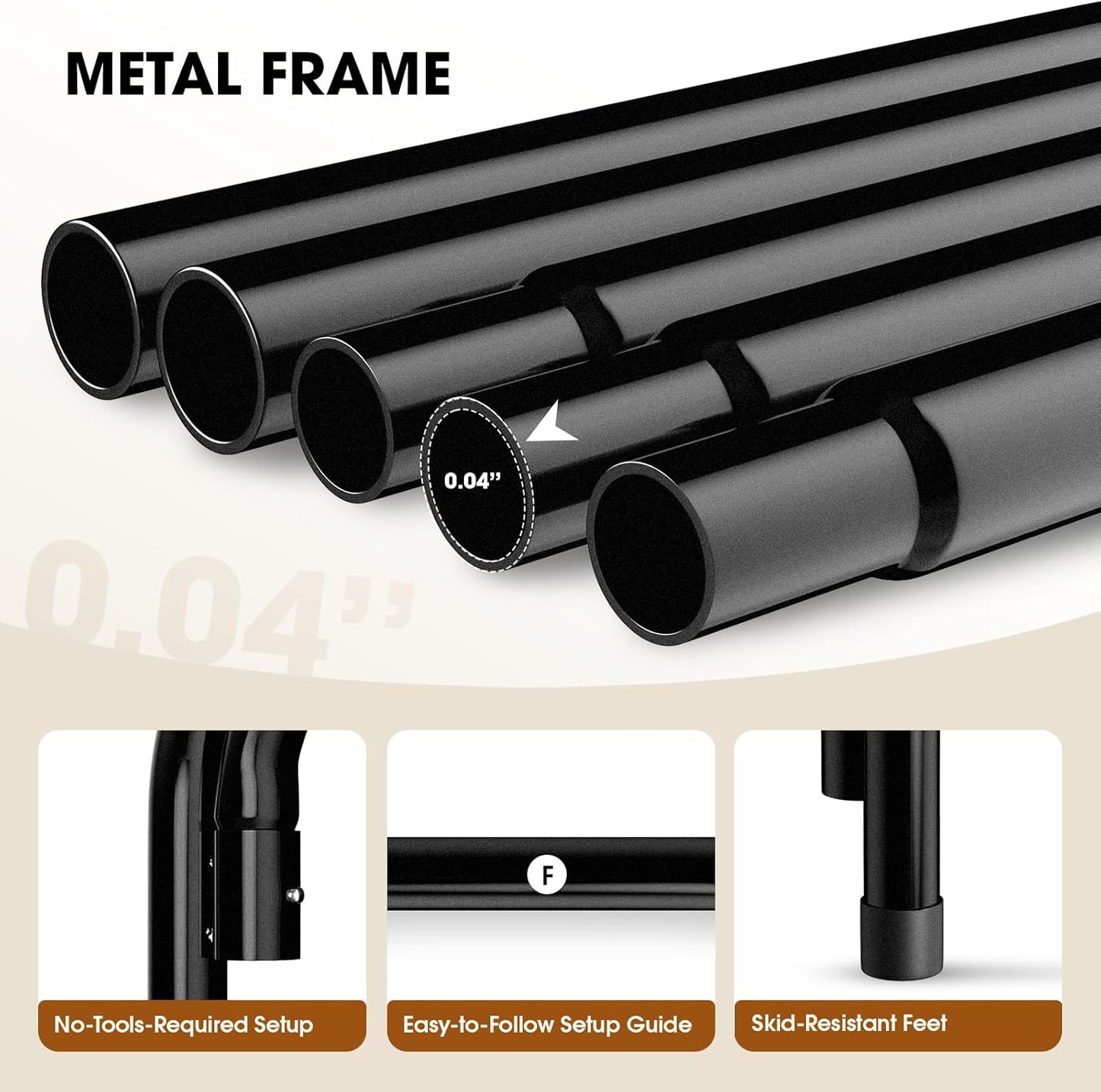 Elevated Dog Bed, Raised Outdoor Dog Bed for Medium Sized Dog, Portable Cooling Pet Cot with Breathable & Washable Mesh, Indoor & Outdoor Pet Hammock with Skid-Resistant Feet.