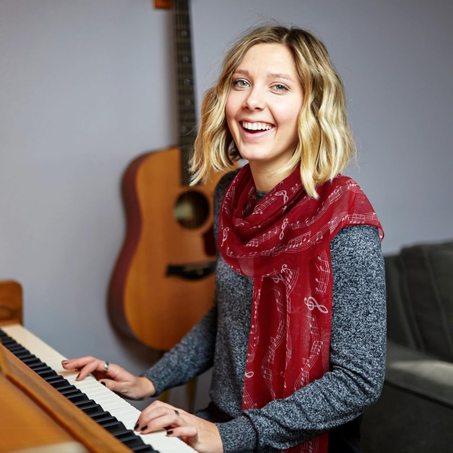 E-Clover Fashion Scarf for Women Lightweight Scarves Shawl Wrap for Spring/Summer Winter