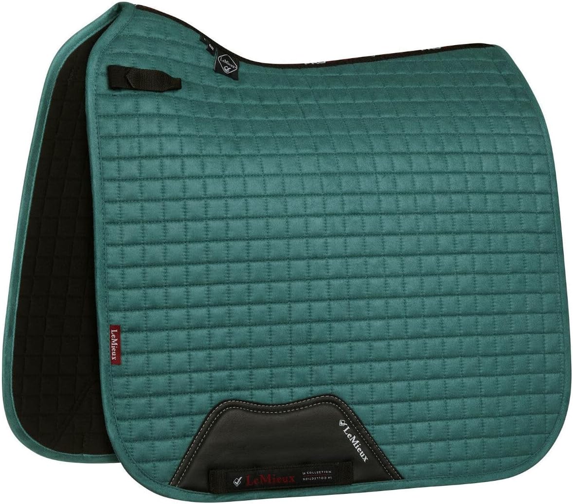 LeMieux Suede Dressage Square - English Saddle Pads for Horses - Equestrian Riding Equipment and Accessories