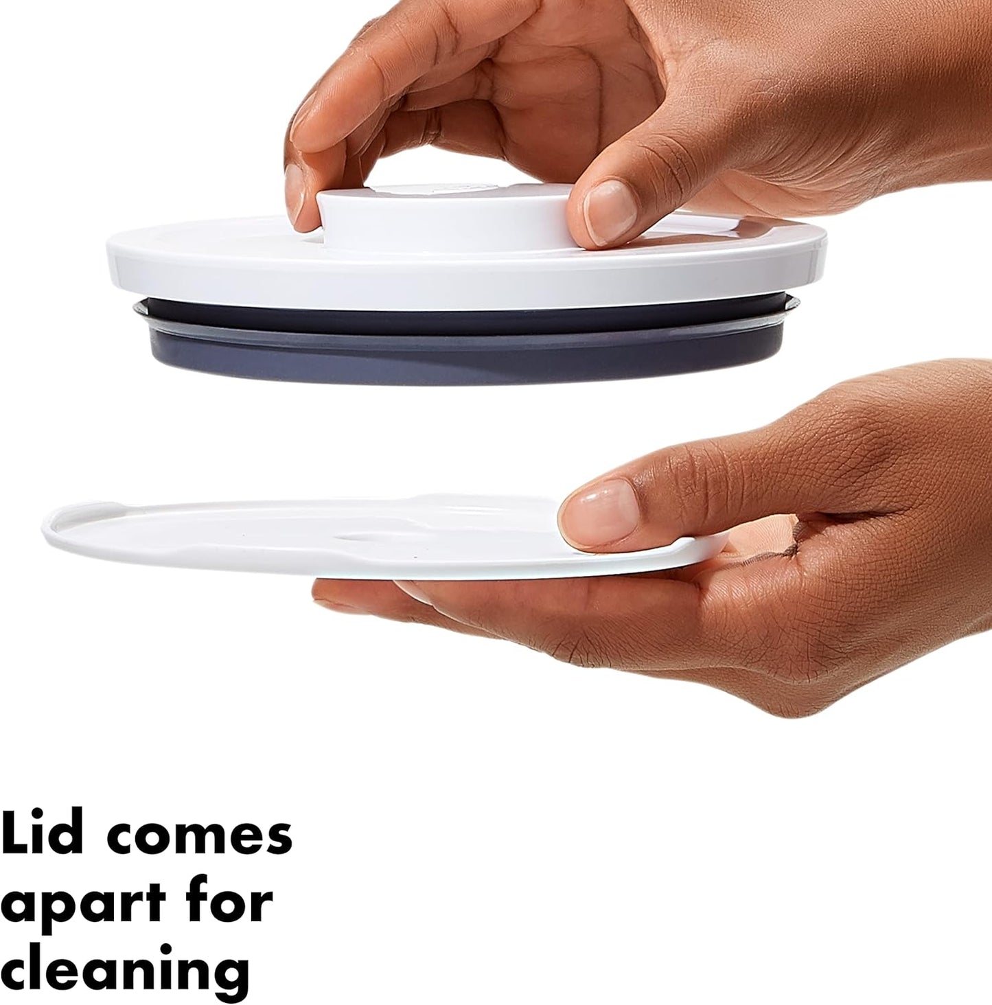 OXO Good Grips Pet POP Container – 3.0 Qt/2.8 L | Ideal for up to 2lbs of treats | Airtight Dog and Cat Food Storage Container | BPA Free