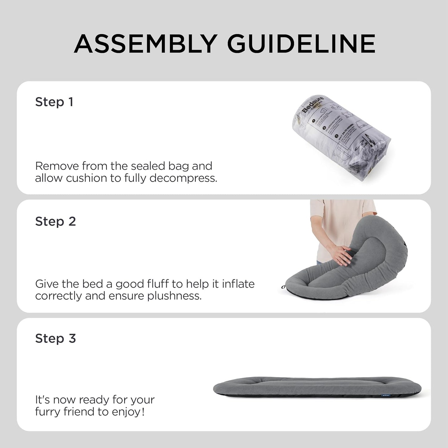 Bedsure Washable Dog Crate Pad for Extra Large Dogs, Anti-Slip Puppy Kennel Dog Bed for Crate - Ultra Soft Fleece Flat Thin Pet Mat (Not Chew Proof), Brown XXL 47"x29"