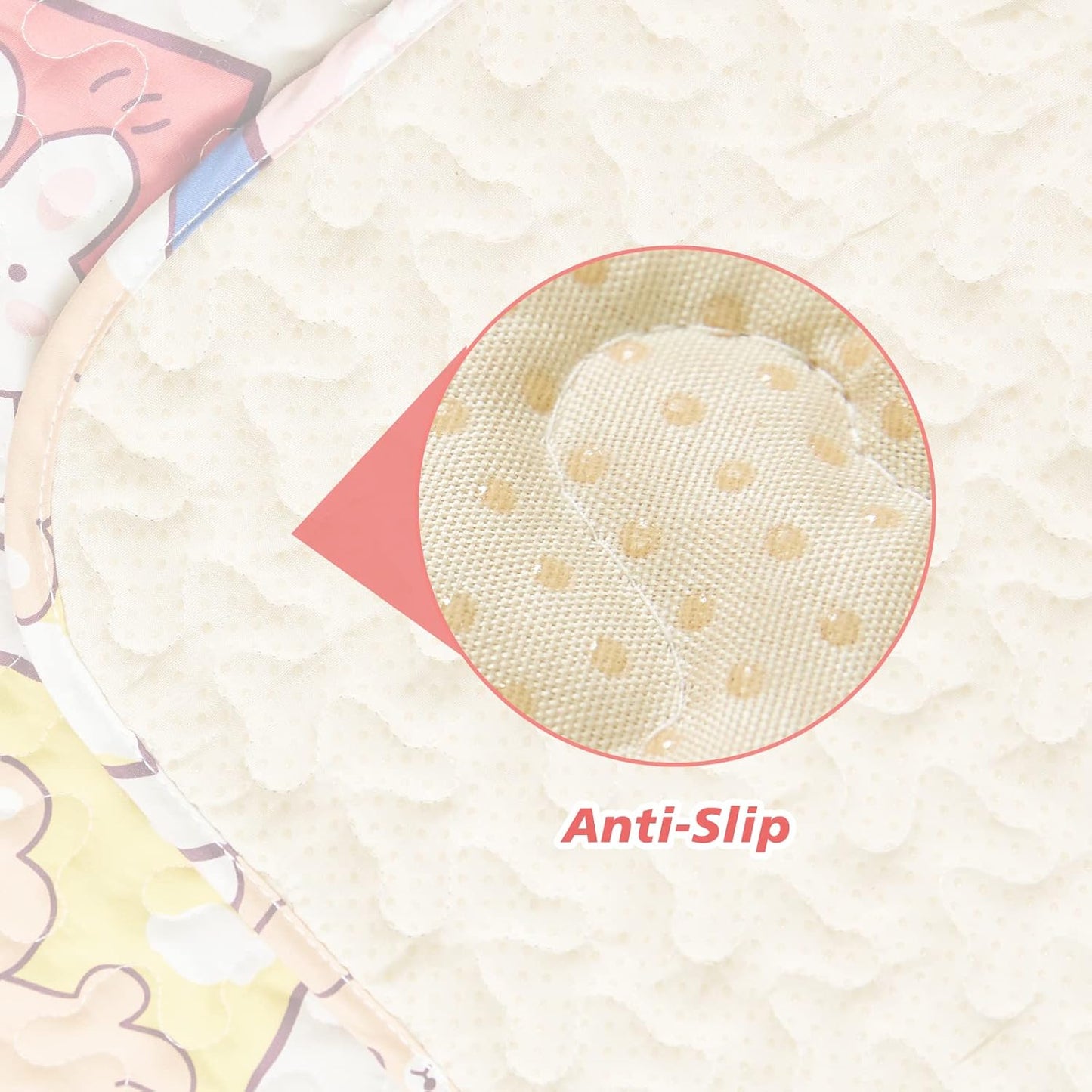 PJYuCien Washable Dog Playpen Mat, 36”x 36”, Leak-Proof Reusable Puppy Pee Pads, Non-Slip Pee Mat for Whelping Pads, Crate, Potty Training, Puppy Playpen (Note: Mat Only, Playpen Not Included)