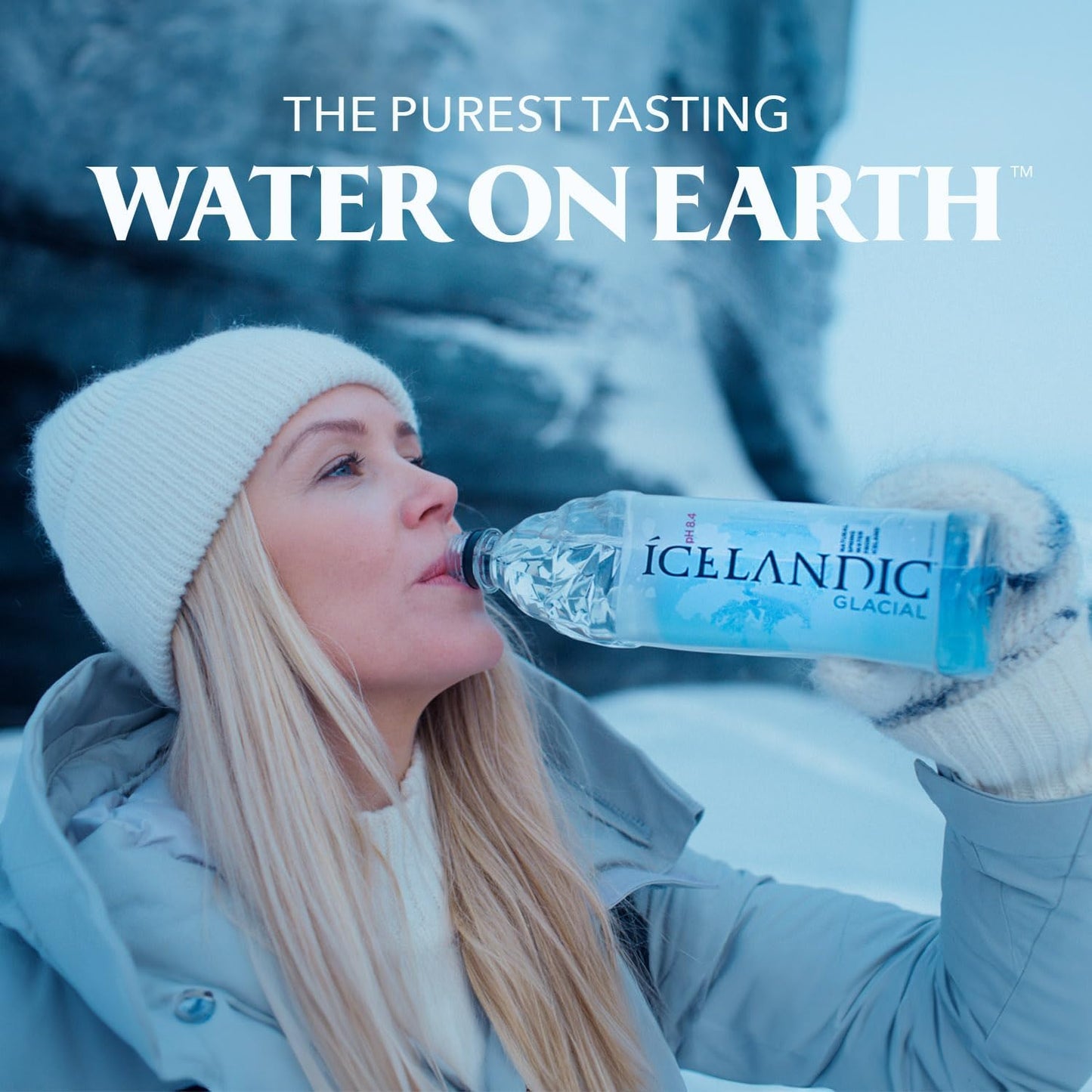 Icelandic Glacial Natural Spring Alkaline Water Liter Count, 1 Litre, 202.8 Fl Oz, (Pack of 6)