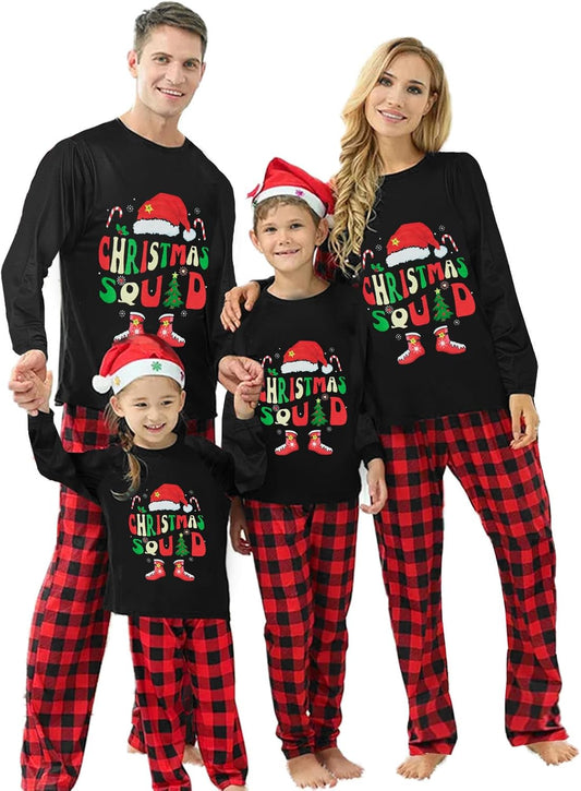 Matching Family Christmas Pajamas Set - Xmas Sleepwear PJs