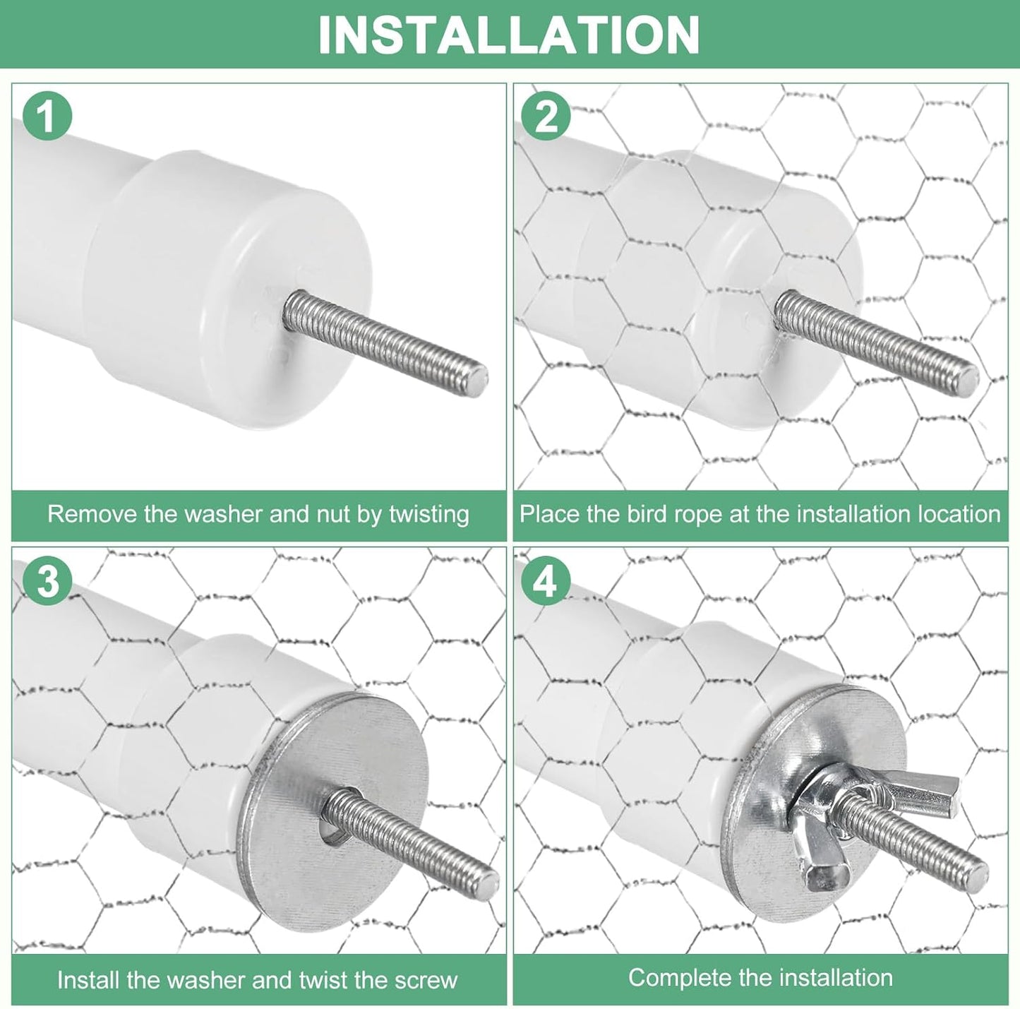 1-Pack Rope Perches for Bird Cages, 31.5 in Length Comfort Grip Flexible Rope Perch Beak & Paw Grinding for Parrots/Cockatiels/Parakeets, Bird Platform Sand [Pink Purple]