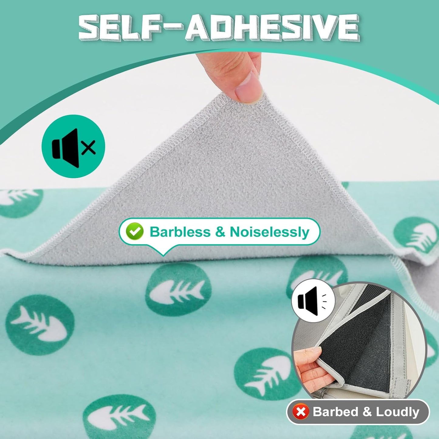 Supet Cat Wrap for Cutting Nails, 2025 Self-Adherent Cat Grooming Wrap, Anti-Escape Calming Cat Swaddle Wrap for Medicine, Nail Clipping, Teeth Brushing, Ear Cleaning