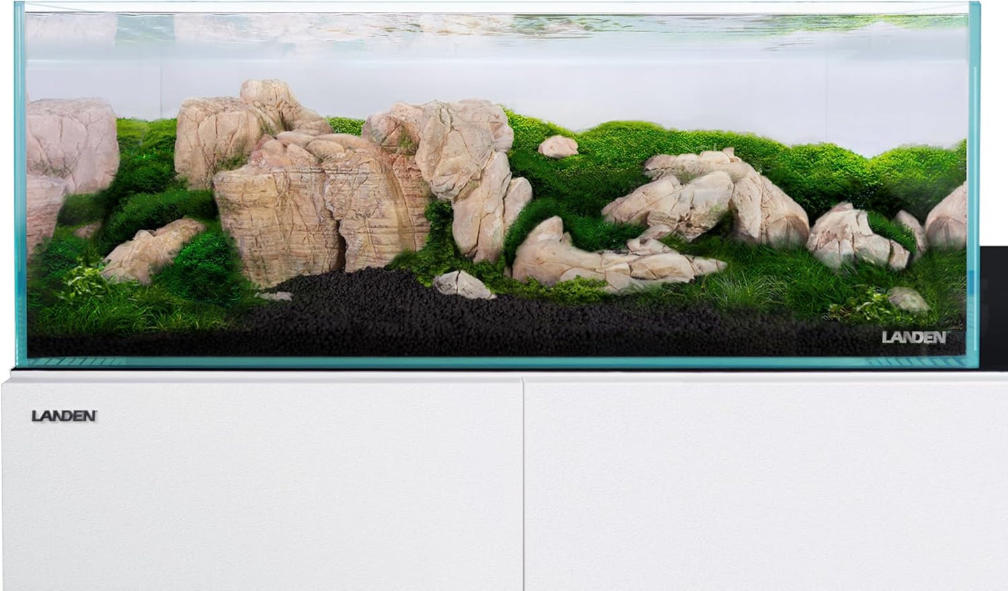 LANDEN Elephant Skin Stone Natural Multi-Texture Rocks (18lbs, 3~9 inches,7pcs) for Aquarium, Paludarium, Terrariums, Landscaping, Decorative of Caves, Waterfalls, Cliffs