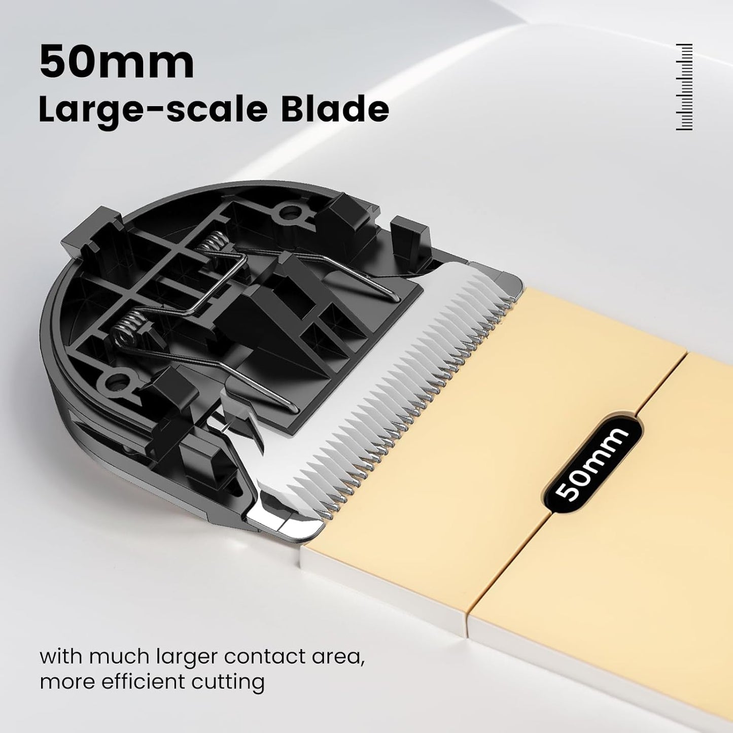 Wider Replacement Blades Horse Grooming Clippers,1 Piece Detachable Blade for Pets with Thick/Long/Matted Hair