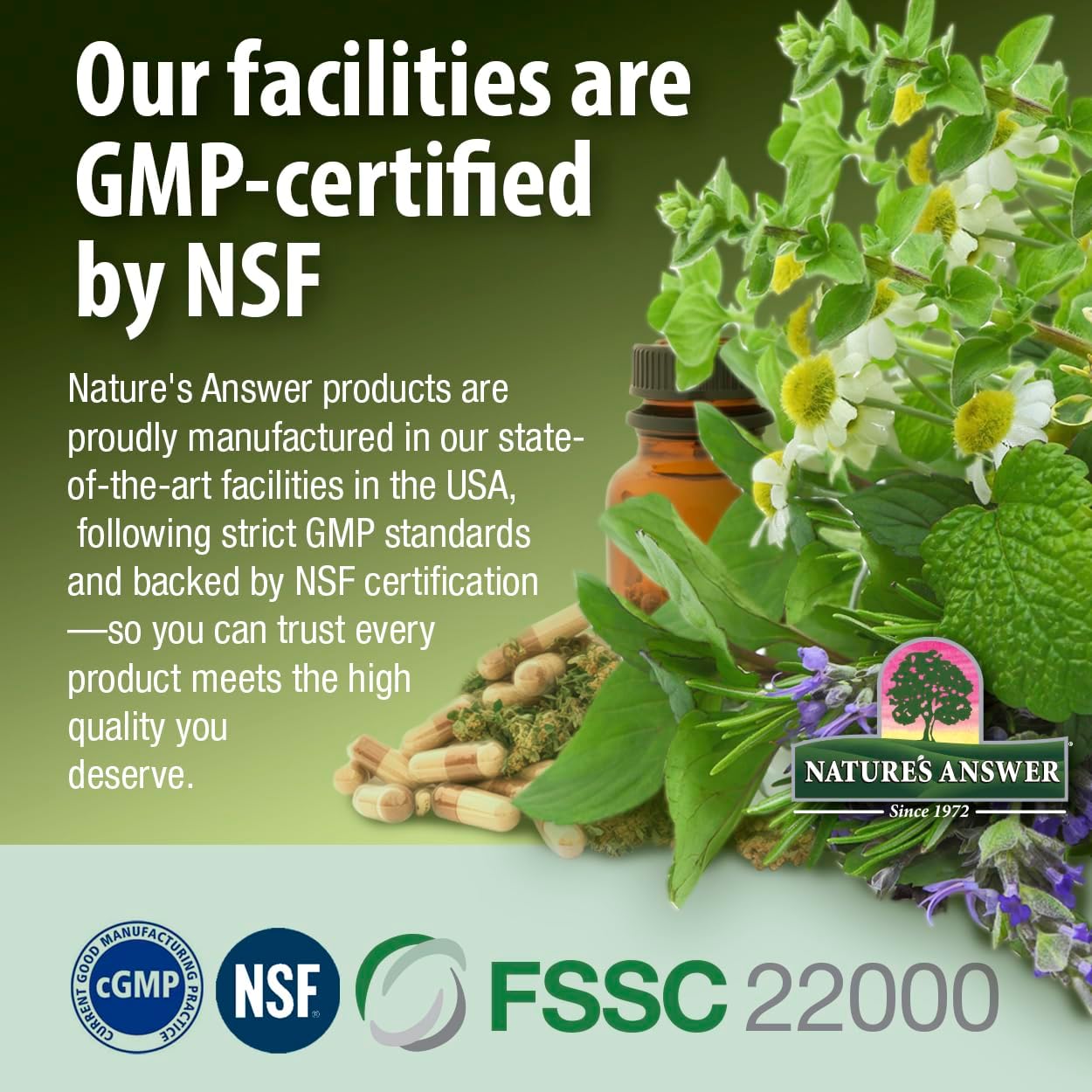 Nature's Answer Cat's Claw Bark Liquid Extract Supplement 2 Ounce - Alcohol Free Cats Claw Tincture & Capsules Alternative for Joint & Muscle Support, Vegan, Non-GMO, Gluten Free, Kosher