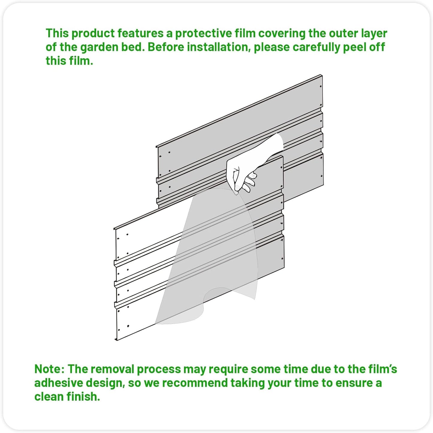 SnugNiture Galvanized Raised Garden Bed 8x4x2FT Outdoor Large Metal Planter Box Steel Kit for Planting Vegetables, Flowers