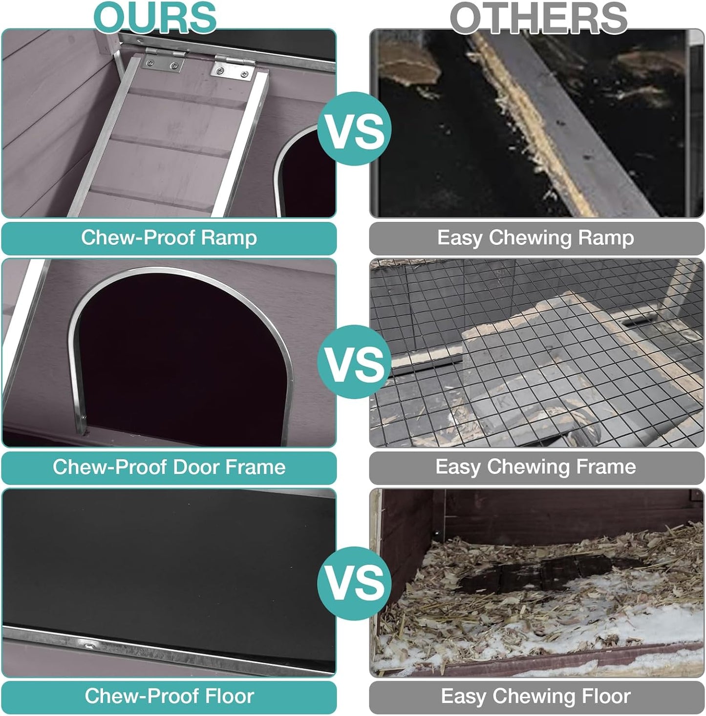 Guinea Pig Cage with Wooden Stand,Indoor Rabbit Hutch with 2 Stories,Hamster Cage with Anti Chew Ramp,Hideout, Platform, Pull Out Tray (Grey)