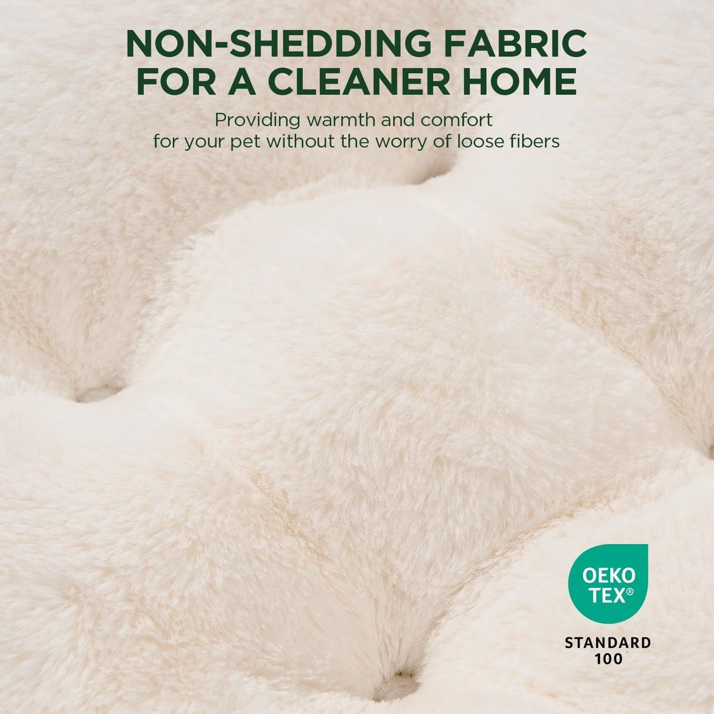 BALANCE Cat Bed Kitten Bed, Washable Round Cat Beds for Indoor Cats,Super Soft Plush Faux Fur Pet Bed for Puppy and Kitten with Anti-Slip Bottom