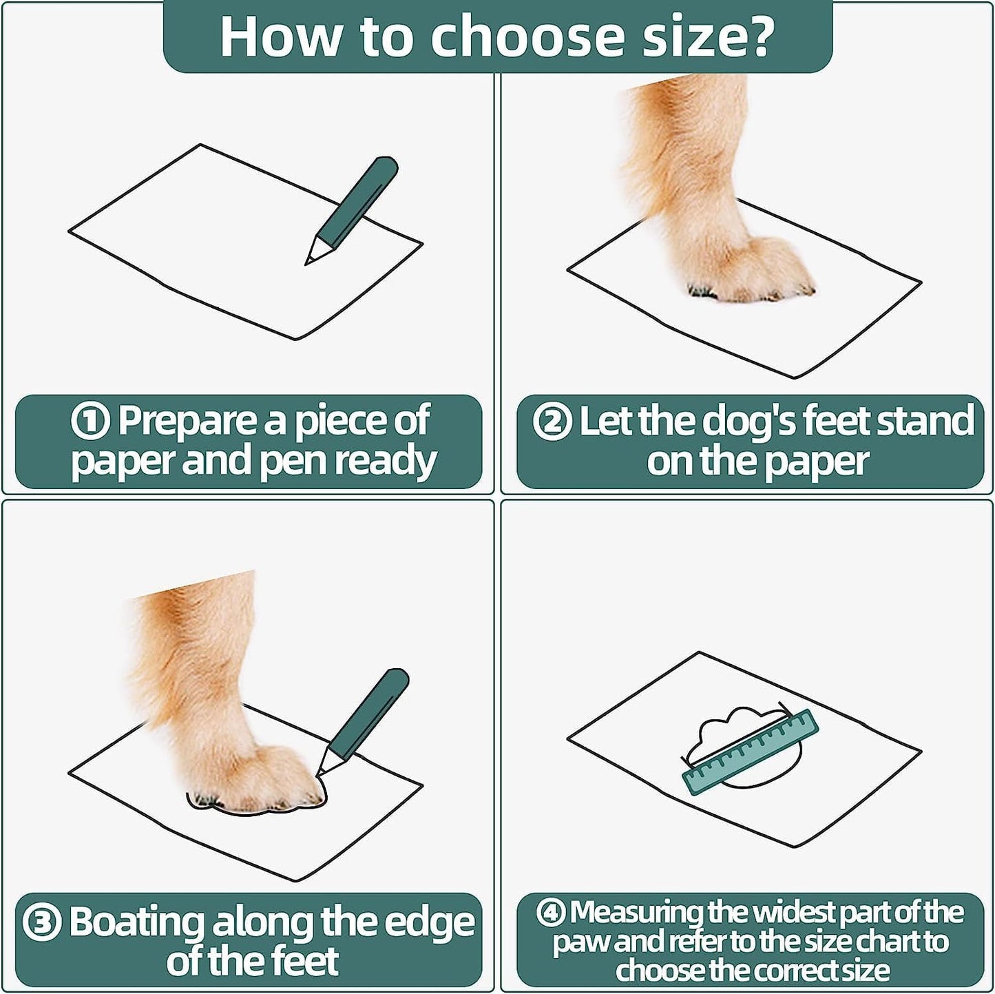 Hcpet Dog Boots for Large Dogs, Dog Shoes for Hot Pavement Winter Snow, Paw Protector Dog Booties Designed for Comfort and Breathability, Outdoor Booties for Small Medium Dogs for Hiking Pink Size 8