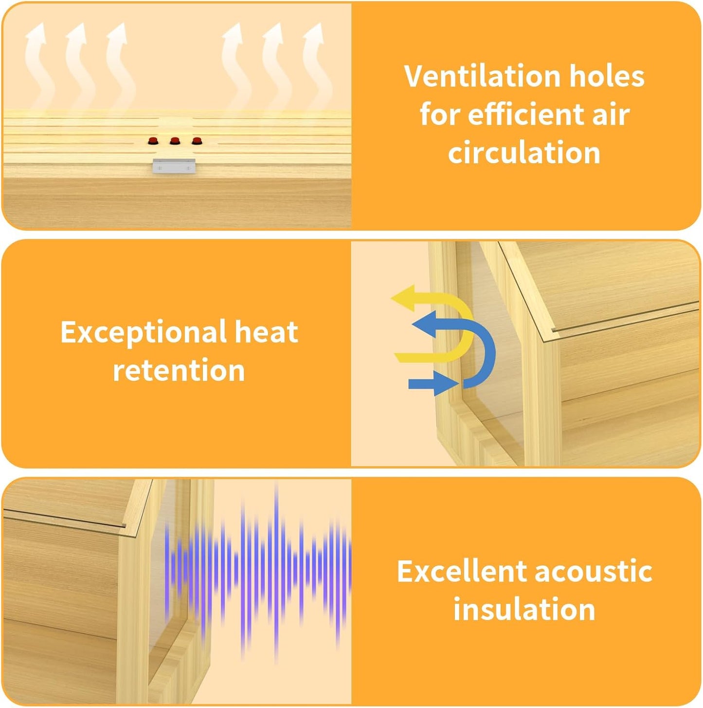Large Hamster Cage, Chewproof Large Hamster Habitats, Wooden Guinea Pig Cages, Openable Top Roof, Lockable Gerbil Cage, Small Animal Cage for Dwarf, Syrian, 40" L x 16" W x 16" H