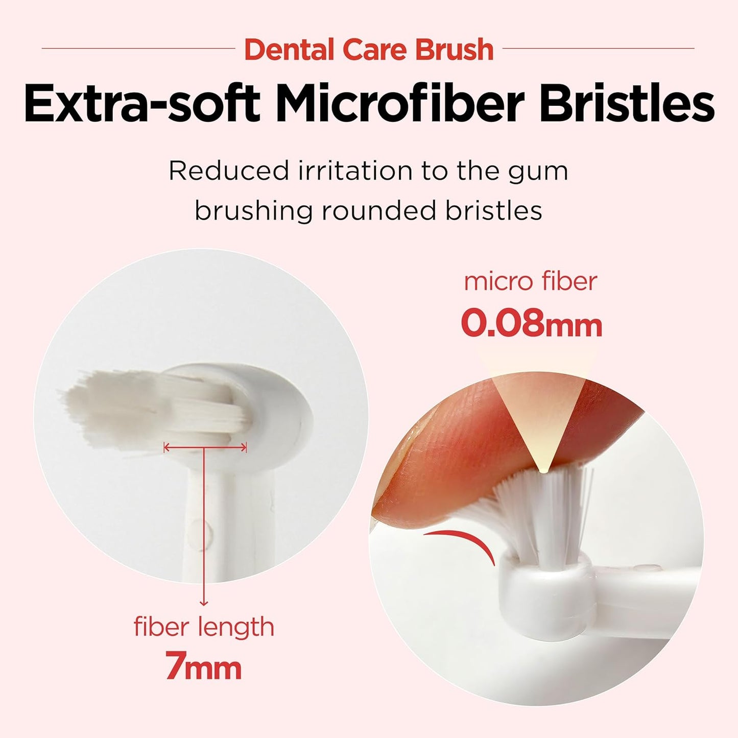 JAYU PET Dental Care Brush (Soft Bristles) 3ea - Dog Toothbrush, Cat Toothbrush, Dental Care for Kitten and Small Dogs, Removing Old Plaque and Tartar, Cat Teeth Brushing & Easy Cleaning