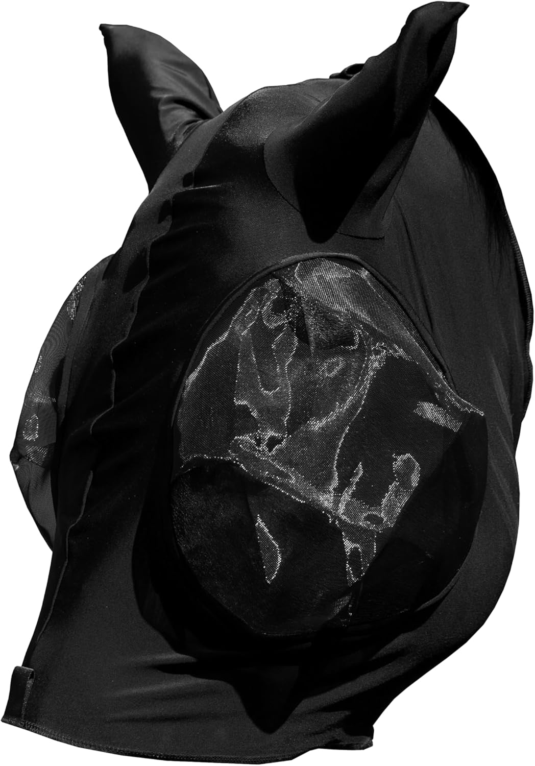 Equinavia Bug Out Fly Mask | Against Flies, Insects, UV Rays - Black - Cob