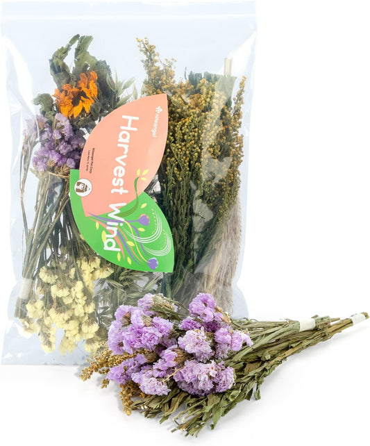 Niteangel Natural & Soft Hamster Bedding Mate Small Animal Habitat Decor for Syrian Dwarf Hamsters Gerbils Mice Degus Bunny or Other Small-Sized Pet (Flower Version)