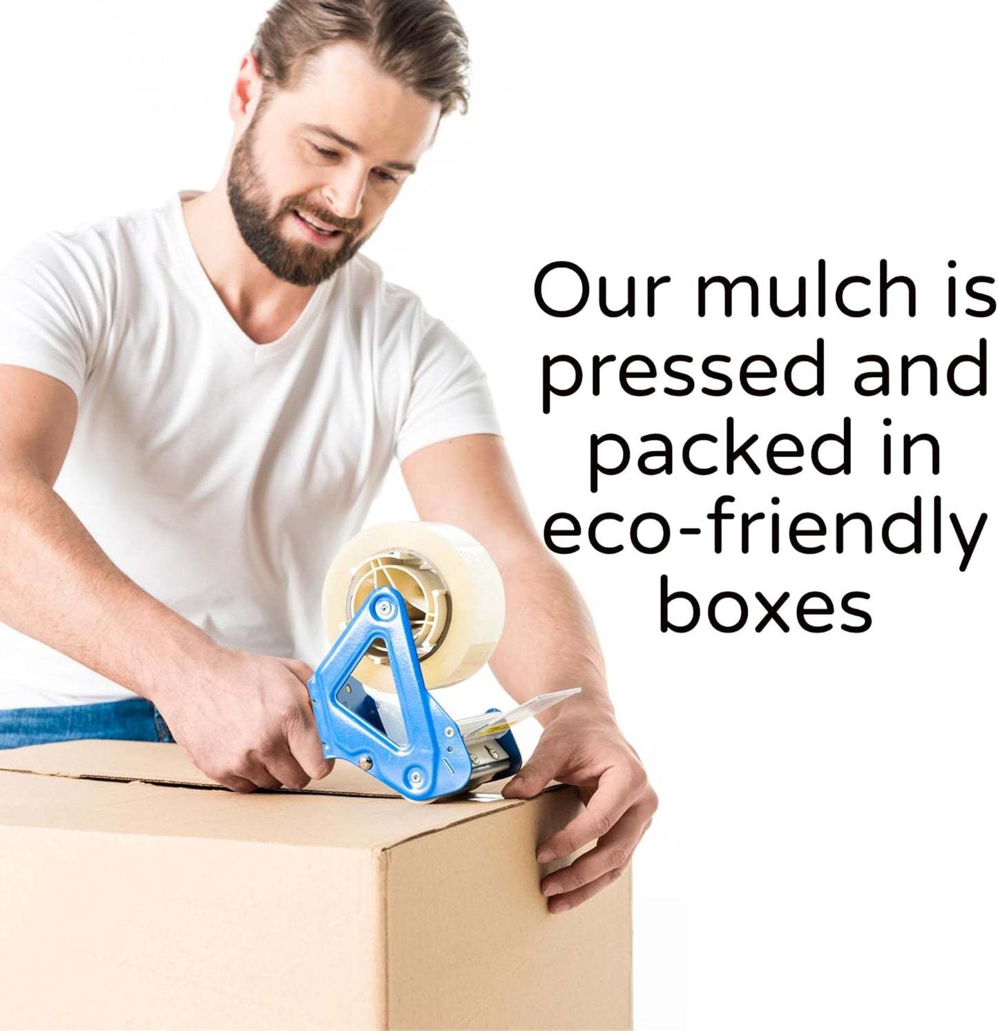 Premium Gold Wood Mulch for Landscaping, Gardens, Lawns, Potting Media, and Potted Plants (0.5 CF - 14 L - 15 QTS)