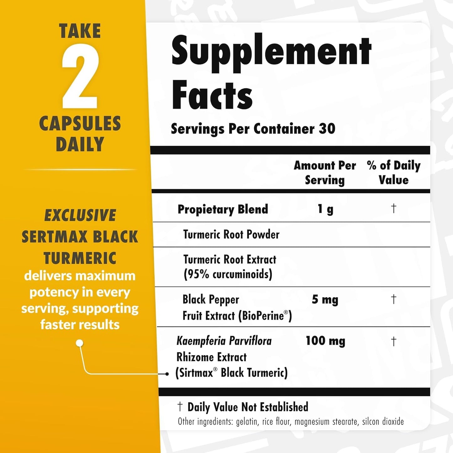 Sculpt Nation by V Shred Powerful Turmeric Supplement - Turmeric Curcumin with Black Pepper & Patented Ingredients for Joint Health - 60-Day Supply