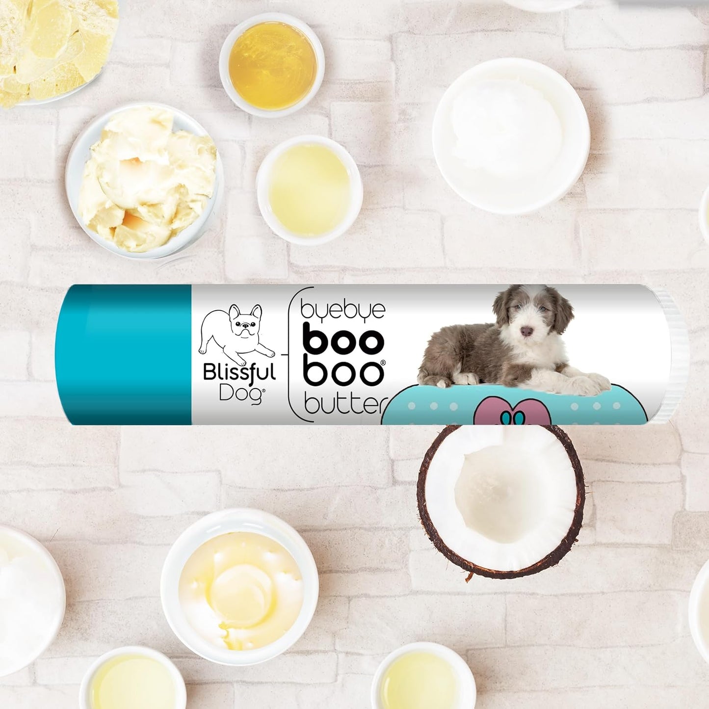 The Blissful Dog Bearded Collie Boo Boo Butter, 0.15 Ounce
