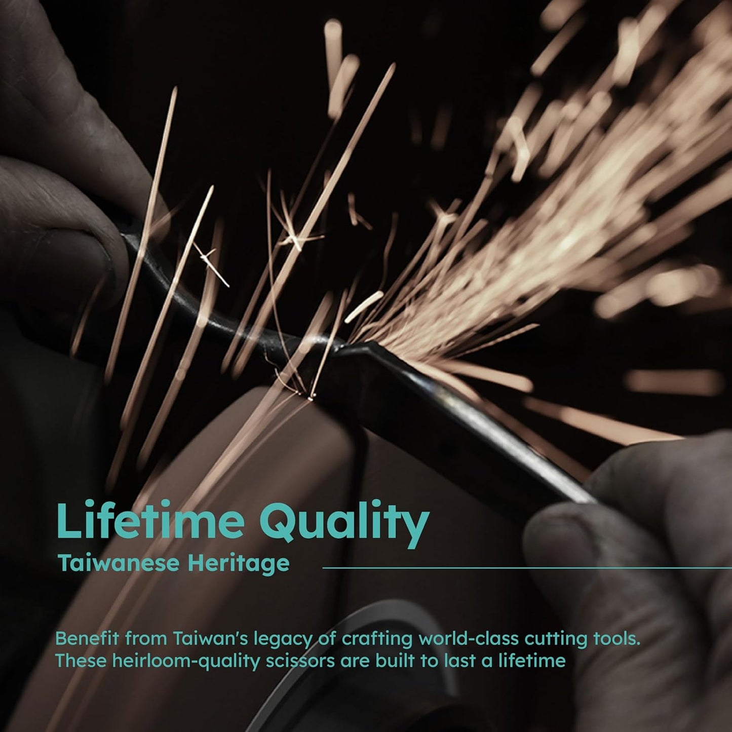 7” Curved Dog Grooming Scissors｜VG10 Japanese Steel Professional Pet Grooming Shears for Cats & Dogs｜Face, Paws, Ears & Tail Precision Trimming｜Lightweight Ergonomic Handcrafted Design｜K9 Shears