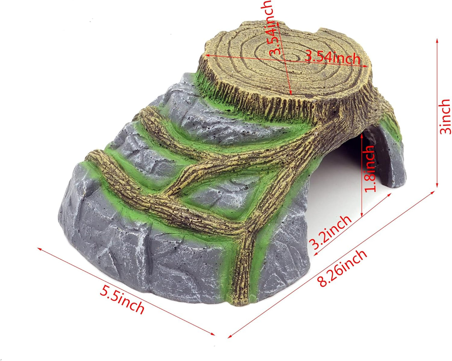 Bearded Dragon Tank Accessories Medium Reptile Hide Reptile Hides and Caves for Gecko