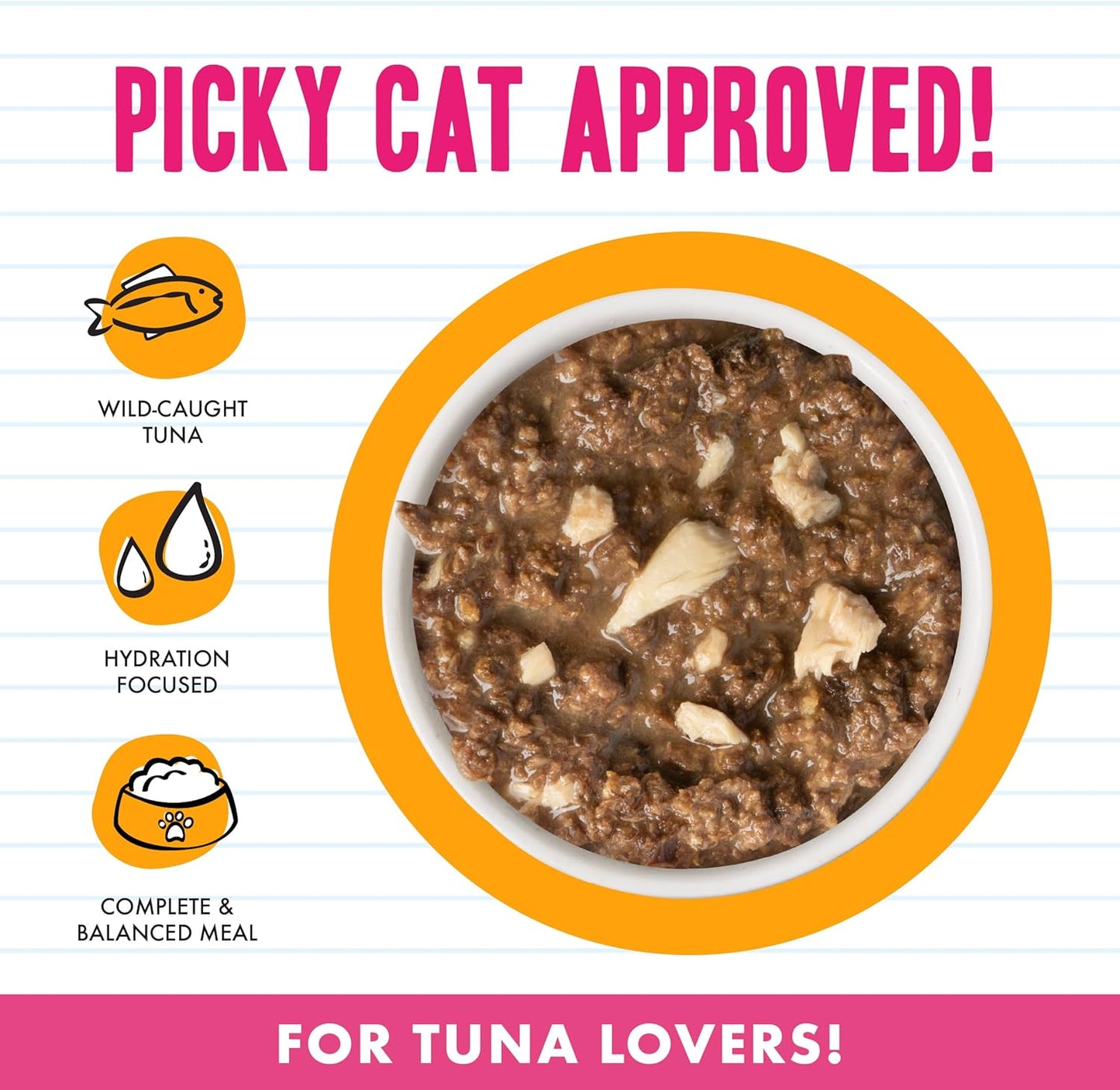 Weruva BFF Minced Natural Wet Cat Food, Tuna and Salmon Soulmates in Gelee, 10oz Can, Pack of 12