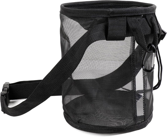 Small Butterfly Habitat, Insect Mesh Cage, Caterpillar Enclosure, Bug Terrarium Critter Cage Portable with Clip and Strap 5.5 x 6.7 Inches