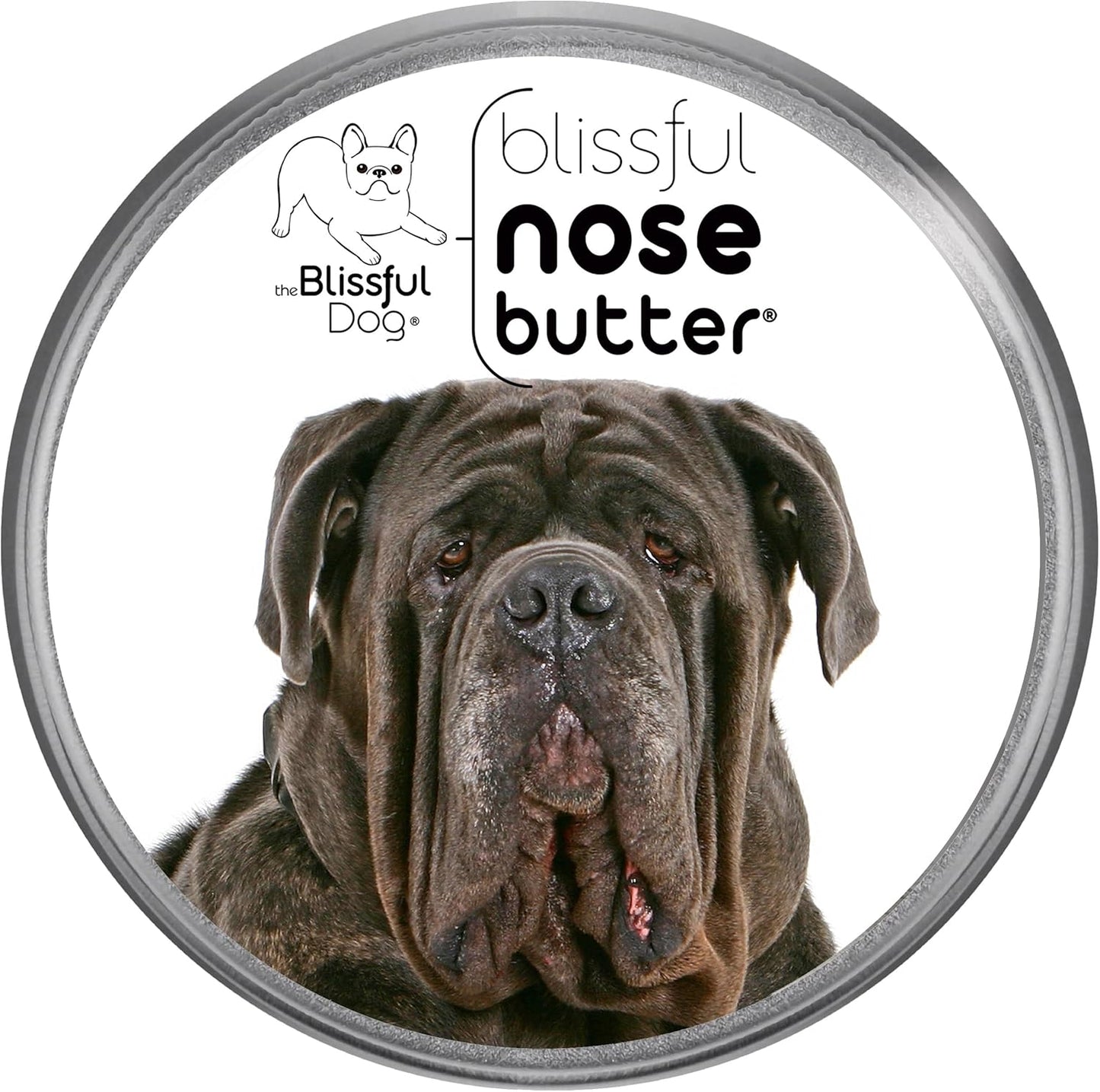 The Blissful Dog Neapolitan Mastiff Unscented Nose Butter - Dog Nose Butter, 16 Ounce