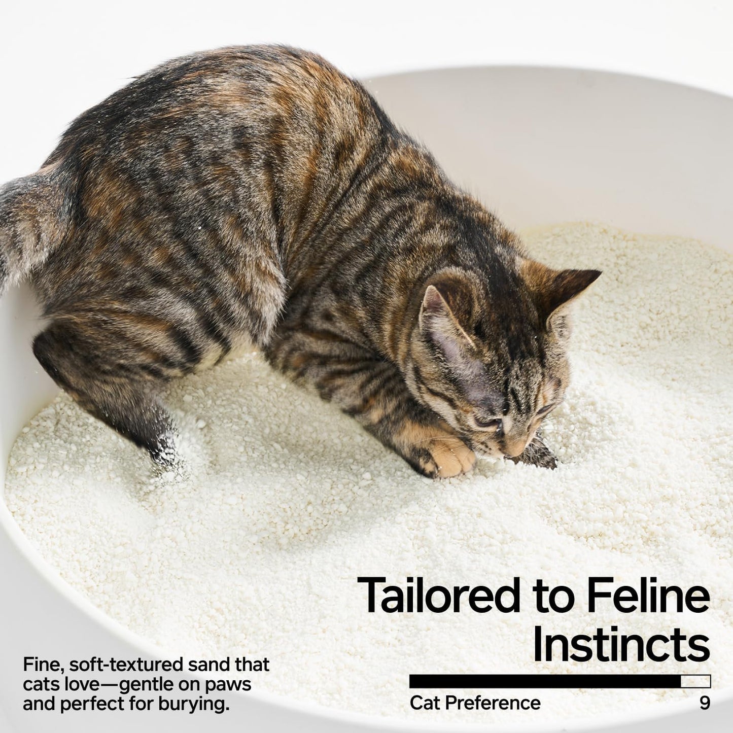 pidan Cassava Cat Litter clumping,Odor Control,Plant-Based Natural Ingredients,Ultra Absorbent and Fast Drying,Low,Dust,Scented (5.3lb×2bags)